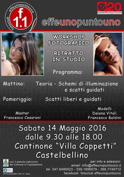 workshop ritratto castelbellino
