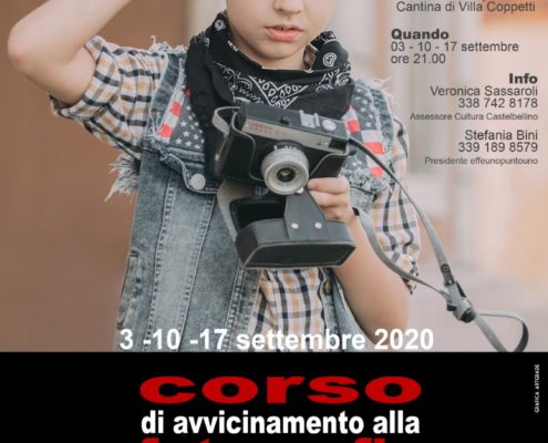 Corso di avvicinamento alla fotografia